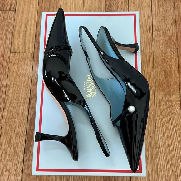 Frances Valentine Vivian Pumps 6.5 - Picture 3 of 6